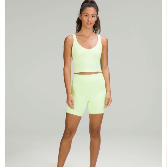 lululemon Align™ Tank Top Light Support, A/B Cup sz 0 Faded Zap - Picture 5 of 7